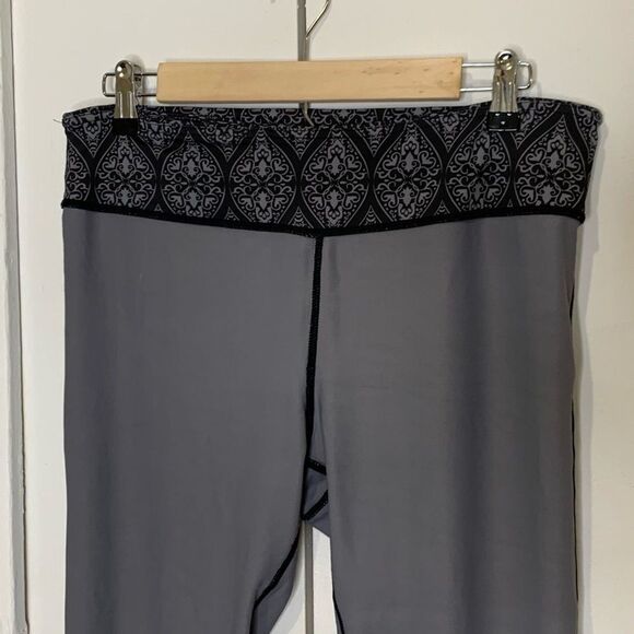 INNER SPIRIT Womens Yoga Active Leggings Size L Gray Charcoal - Picture 13 of 14